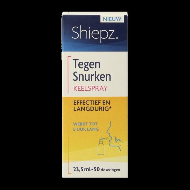 Shiepz Keelspray tegen snurken 23.5 Milliliter