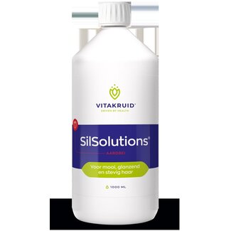 Vitakruid Vitakruid SilSolutions aardbei 1000 1000 Milliliter