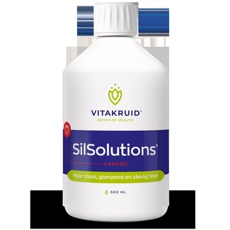 Vitakruid Vitakruid SilSolutions aardbei 500 500 Milliliter