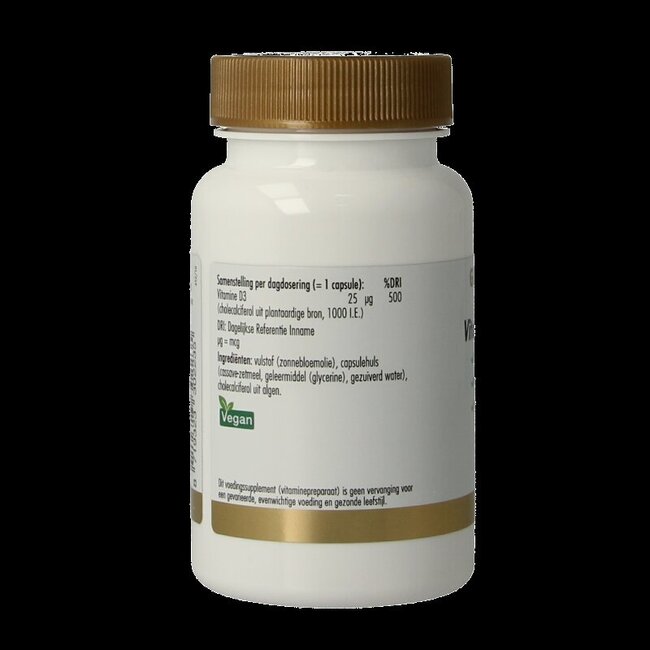 Golden Naturals Vitamine D3 25 mcg végane 120 capsules