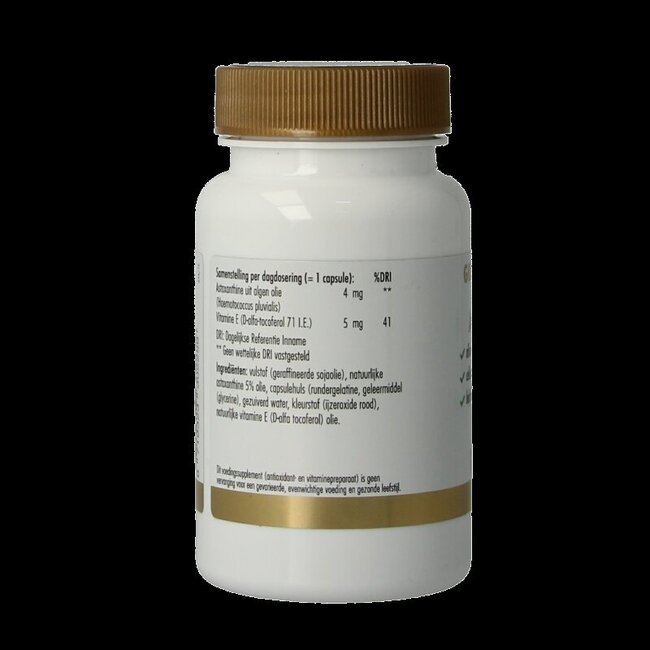 Golden Naturals Astaxanthine 4 mg 60 Capsules