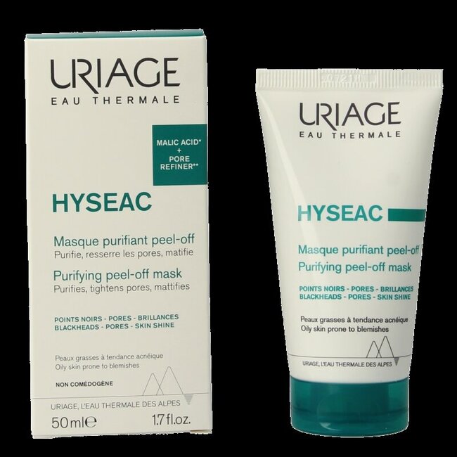 Uriage Hyseac peel off masker 50 Milliliter
