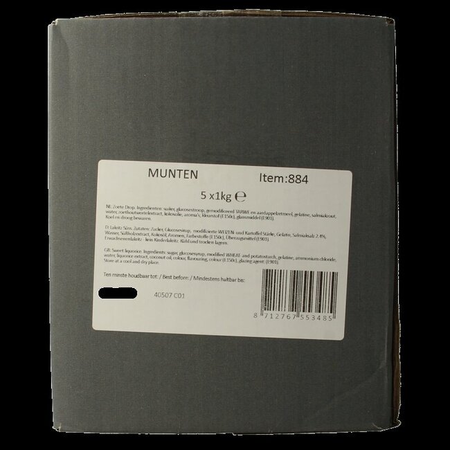 Meenk Muntdrop 5 Kilogram