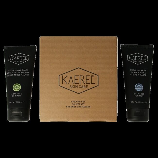 Coffret de rasage Kaerel Skin Care crème à raser et après-rasage 1 set