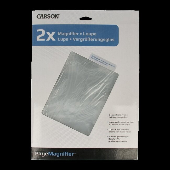 Vergrootglas plat hard 1 Stuks