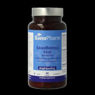 SanoPharm SanoPharm Sanobiotica plus 30 gélules