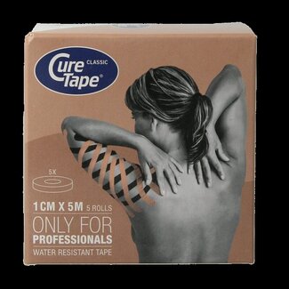 Cure Tape Cure Tape Sports beige 5 m x 1 cm - 5 pièces