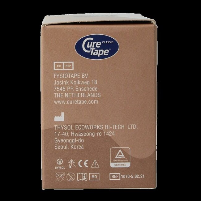 Cure Tape Sports beige 5m x 1cm 5 Stuks
