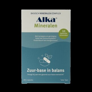 Alka Alka Mineralen ontzuren 100 Vegetarische capsules