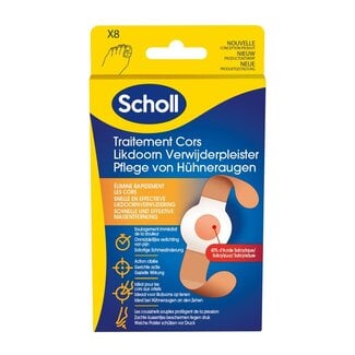 Scholl Likdoorn verwijderpleisters 8 Stuks