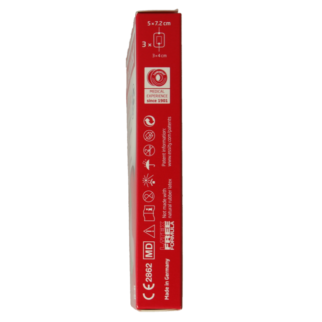 Leukomed Sorbact infection control 5 x 7.2cm 3 Stuks