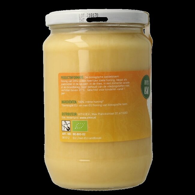 Vitiv Miel crémeux bio 900 g