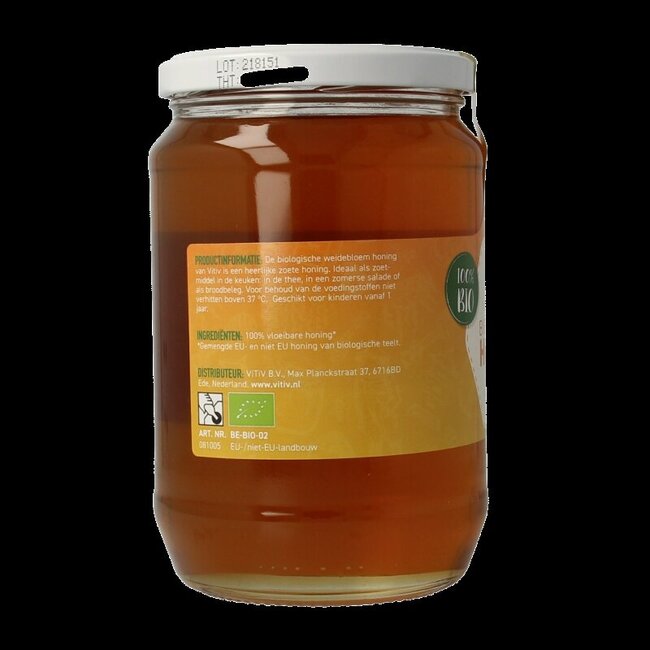 Vitiv Honing vloeibaar bio 900 Gram