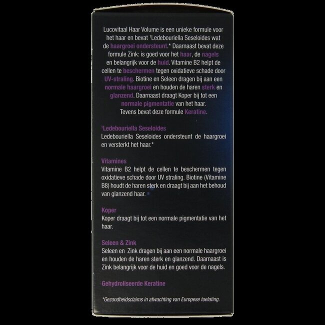 Lucovitaal Volume Capillaire Max, paquet de 120 Capsules