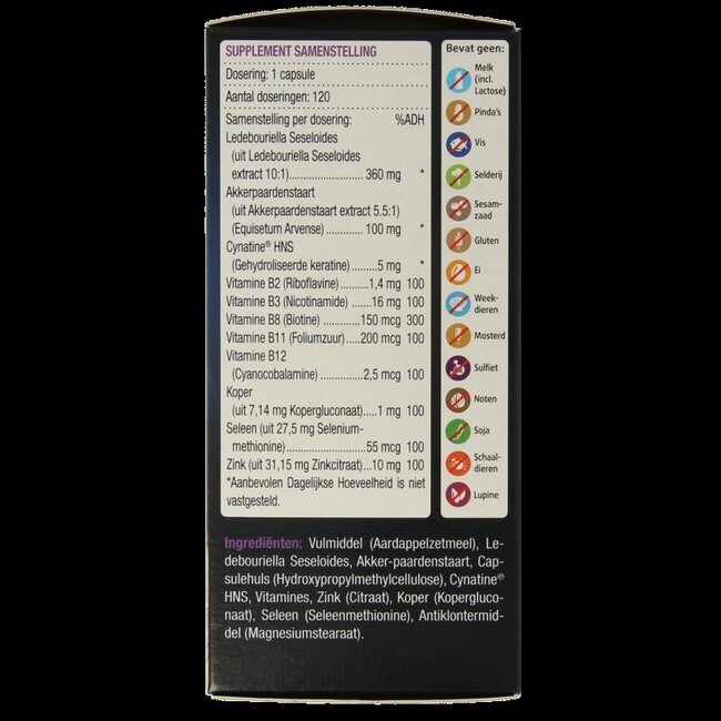 Lucovitaal Volume Capillaire Max, paquet de 120 Capsules