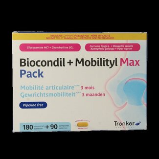 Trenker Trenker Duopack biocondil + mobility 180+90 tabletten 270 Tabletten