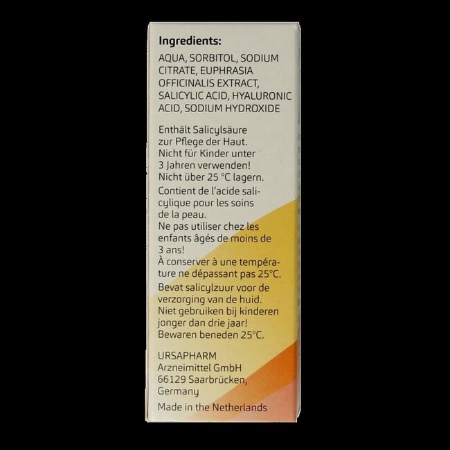 Posiforlid Oogspray 15 Milliliter