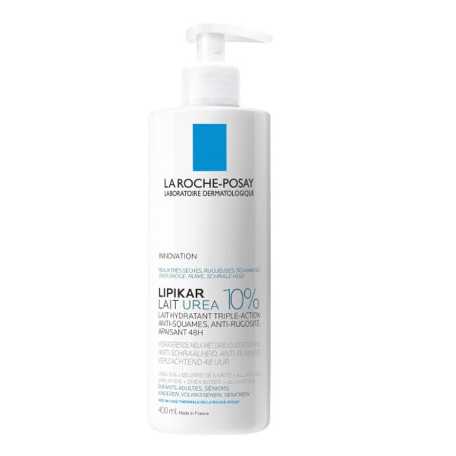 Lipikar melk Urea 10% - droge tot zeer droge huid 400 Milliliter