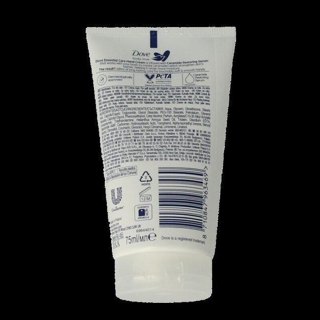 Dove Handcreme essential care 75 Milliliter