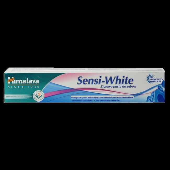 Dentifrice Himalaya sensitive whitening 75 ml