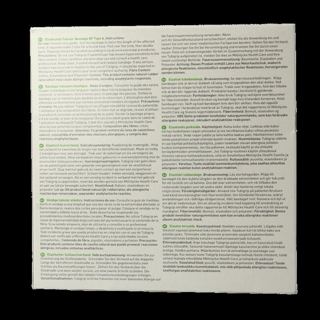 Tubigrip Elastisch buisverband 10m x 8.75cm huidskleur 1 Stuks