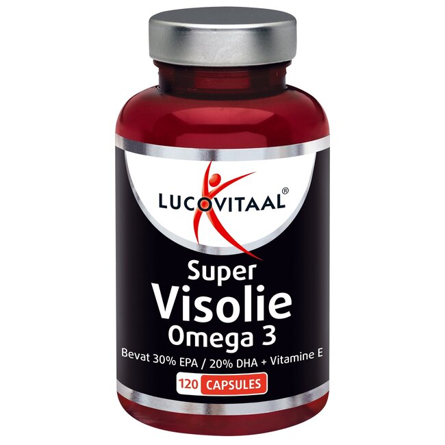 Lucovitaal Visolie super omega 3 120 Capsules