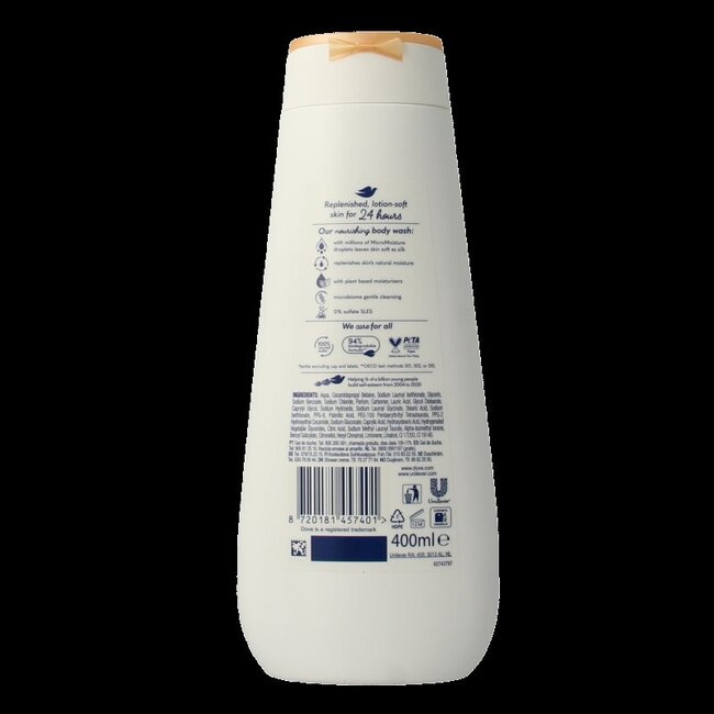 Dove Douche Advanced Nourishing Silk 400 ml
