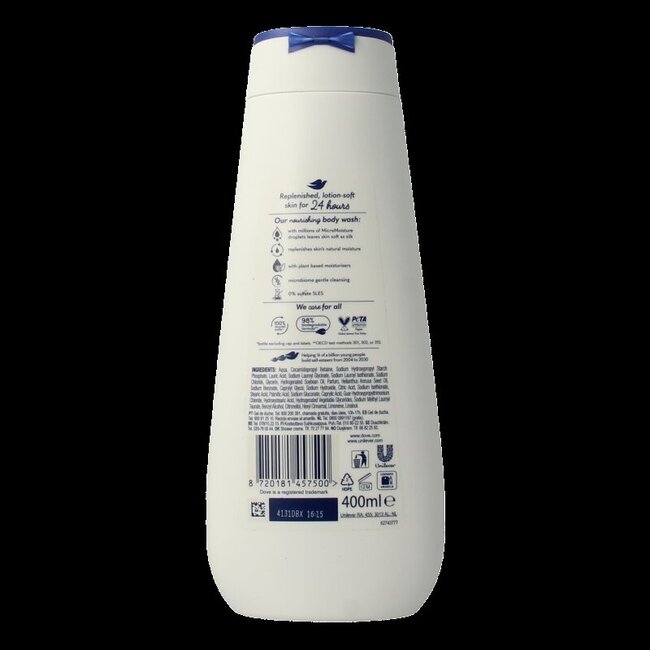 Dove Shower advanced deep nourishing 400 Milliliter