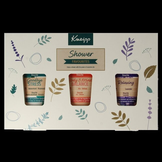 Geschenkverpakking shower favourites 1 Set