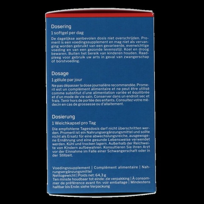 Nutrisan Promeril 60 + 30 gratuites 90 Gélules