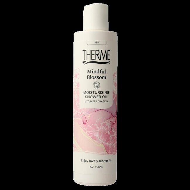 Mindful blossom moisturising shower oil 250 Milliliter