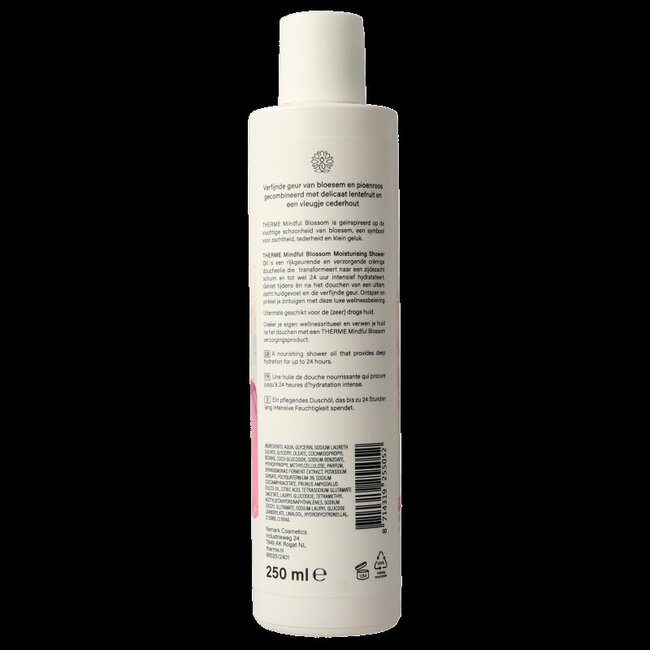 Therme Mindful blossom moisturising shower oil 250 Milliliter