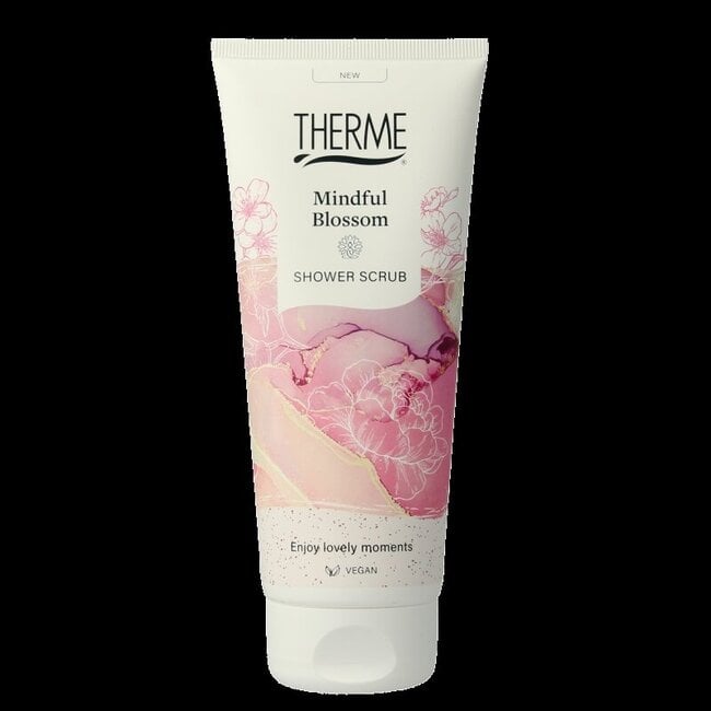 Mindful blossom shower scrub 200 Milliliter