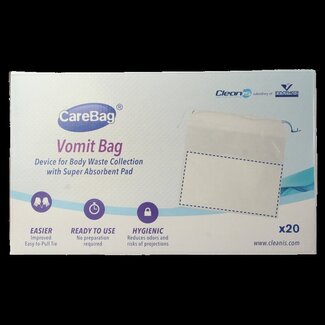 CareBag Carebag braakzak met geurabsorb 20 Stuks