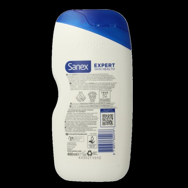 Sanex Expert Skin Health Sensitive gel douche 400 ml