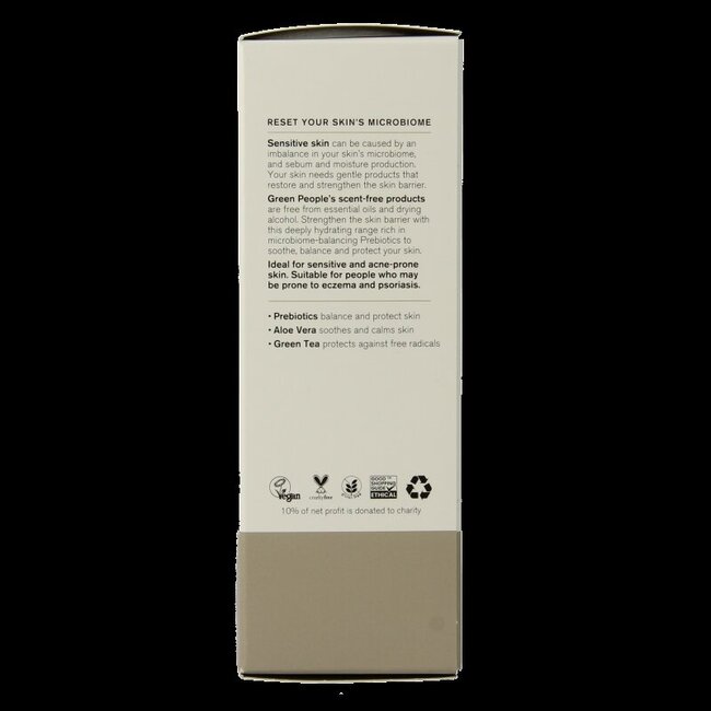 Green People Crème Solaire Visage Sans Parfum SPF15 50 ml