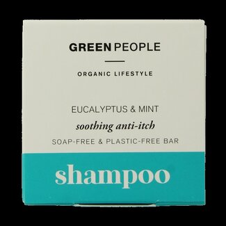 Green People Green People Shampoing solide eucalyptus et menthe 50 g