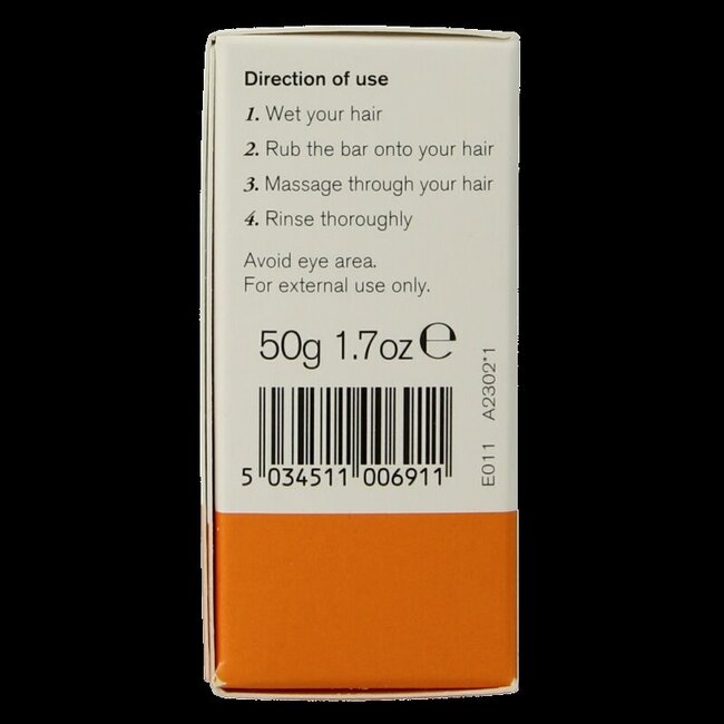 Green People Shampoing solide agrumes et gingembre 50 g