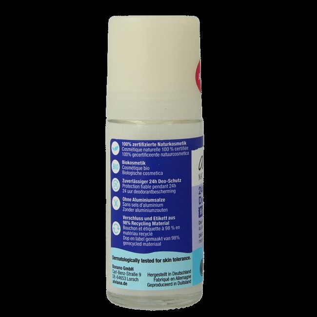 Alviana Déodorant à bille jojoba bio 50 ml