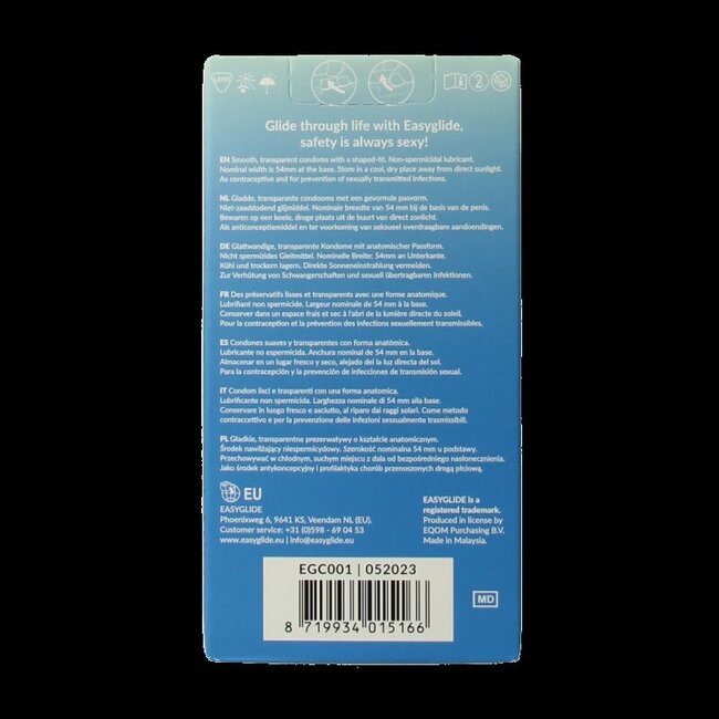 Easyglide Condoom original 10 Stuks