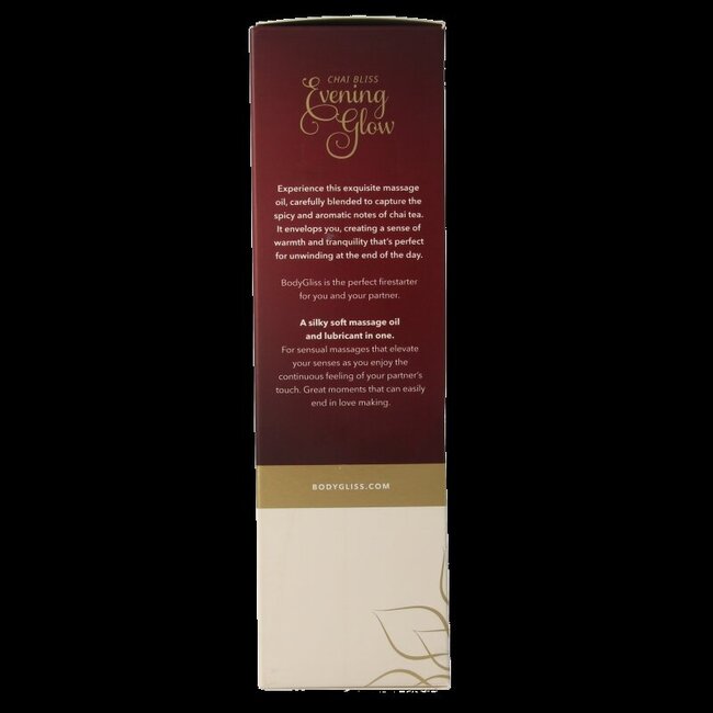 Bodygliss Huile de massage et lubrifiant 2-en-1 Chai Bliss 150 ml
