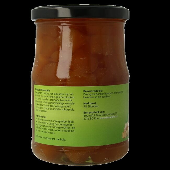 Cubes de gingembre des Fidji Bountiful 720 g