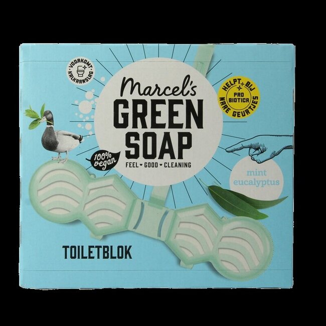Toiletblok munt & eucalyptus 35 Gram