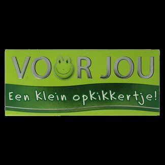 Voor Jou! Pour Toi ! Barre de vœux petit remontant 70 grammes