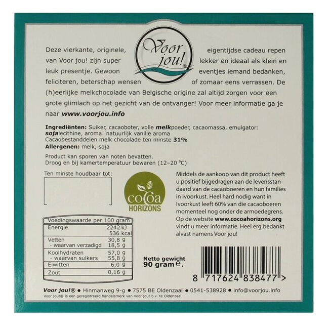 Pour Toi ! Tablette spéciale papa 90 g