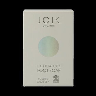 Joik Organics Savon exfoliant et nettoyant bio pour les pieds Joik Organics 100 grammes