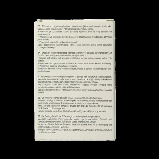 Joik Organics Organic foot soap scrub & clean 100 Gram