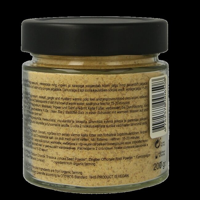 Joik Organics Organic foot bath salt warming 200 Gram