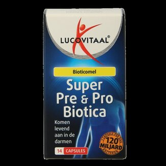Lucovitaal Lucovitaal Super pre & probiotica 14 Capsules
