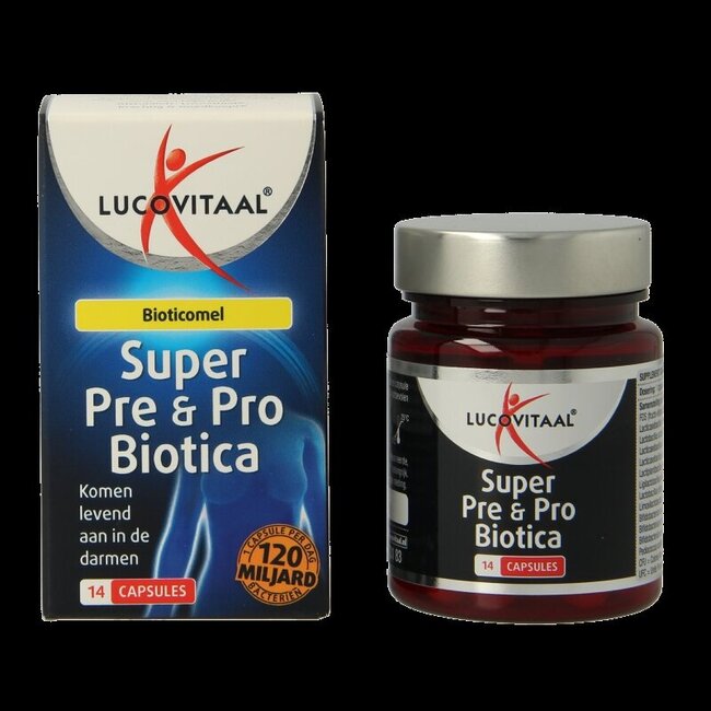 Lucovitaal Super pré & probiotiques 14 gélules